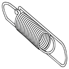Telemecanique Sensors - 7.2 Inch Long, Limit Switch End Spring - For Use with XY2CE - Industrial Tool & Supply