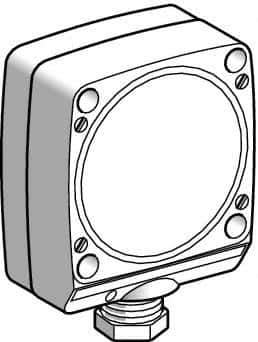 Telemecanique Sensors - NPN, PNP, NO/NC, 40mm Detection, Rectangular, Inductive Proximity Sensor - 2 Wires, IP67, 24 to 240 VAC, 80mm Wide - Industrial Tool & Supply