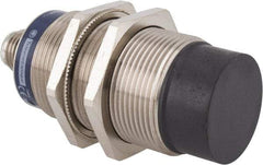 Telemecanique Sensors - NPN, PNP, 22mm Detection, Cylinder, Inductive Proximity Sensor - 2 Wires, IP67, IP69, 24 to 240 VAC/VDC, M30x1.5 Thread, 74mm Long - Industrial Tool & Supply