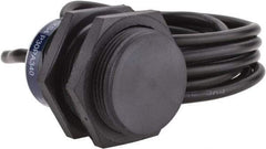 Telemecanique Sensors - PNP, 15mm Detection, Cylinder, Inductive Proximity Sensor - 3 Wires, IP68, 12 to 24 VDC, M30x1.5 Thread, 43mm Long - Industrial Tool & Supply