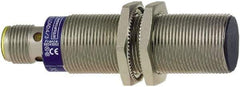 Telemecanique Sensors - NPN, PNP, NO/NC, 5mm Detection, Cylinder, Inductive Proximity Sensor - 4 Wires, IP67, 12 to 24 VDC, M18x1 Thread, 72mm Long - Industrial Tool & Supply