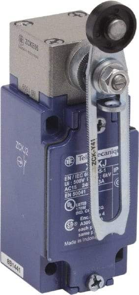Telemecanique Sensors - 240 VAC, General Purpose Limit Switch - Industrial Tool & Supply