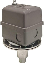 Square D - 1 NEMA Rated, DPST, 20 inHg to 25 inHg, Vacuum Switch Pressure and Level Switch - Adjustable Pressure, 480 VAC, Screw Terminal - Industrial Tool & Supply