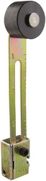 Square D - 11-1/2 Inch Long, Limit Switch Adjustable Roller Lever - Steel Roller, For Use with 9007A, 9007AW, 9007B, 9007C, 9007N, 9007T10, 9007T5 - Industrial Tool & Supply