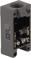 Square D - 4.2 Inch Long, Zinc Body, Limit Switch Base - For Use with 9007, 9007C - Industrial Tool & Supply