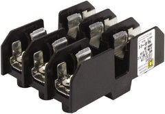 Square D - 3 Pole, 600 Volt, 30 Amp, Surface Mount Fuse Holder - Industrial Tool & Supply