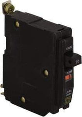 Square D - 15 Amp, 240 VAC, 1 Pole, Bolt On Miniature Circuit Breaker - 14-8 AWG - Industrial Tool & Supply