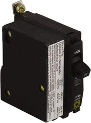 Square D - 20 Amp, 240 VAC, 1 Pole, Bolt On Miniature Circuit Breaker - 14-8 AWG - Industrial Tool & Supply