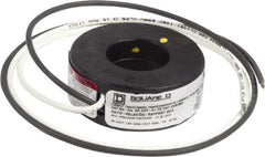 Square D - 60 Amp AC Input, 5 Amp AC Output, Panel Meter Current Transformer - Flying Lead Terminal, For Use with AC Ammeter - Industrial Tool & Supply