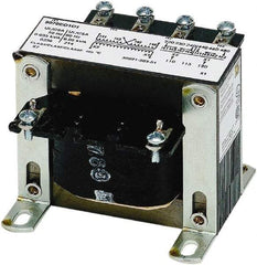 Square D - 50 VA, Top Mount Fuse Block Control Transformer - 60 Hz, 3.78 Inch Deep x 2.81 Inch High, 131°F Temp Rise - Industrial Tool & Supply