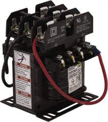 Square D - 1 Phase, 100 VA, Top Mount Fuse Block Control Transformer - 131°F Temp Rise - Industrial Tool & Supply