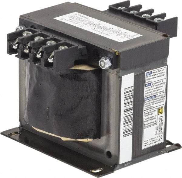 Square D - 1 Phase, 350 VA, Control Transformer - 176°F Temp Rise - Industrial Tool & Supply