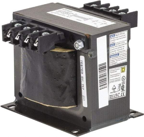 Square D - 1 Phase, 350 VA, Control Transformer - 176°F Temp Rise - Industrial Tool & Supply