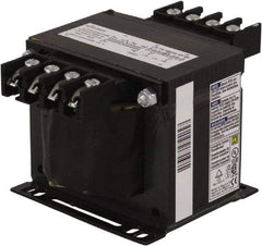 Square D - 250 VA, Top Mount Fuse Block Control Transformer - 50/60 Hz, 5.3 Inch Deep x 3.21 Inch High - Industrial Tool & Supply