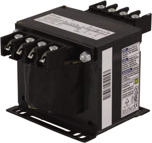 Square D - 1 Phase, 250 VA, Control Transformer - 176°F Temp Rise - Industrial Tool & Supply