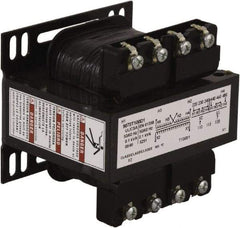 Square D - 1 Phase, 100 VA, Control Transformer - 50/60 Hz, 131°F Temp Rise - Industrial Tool & Supply