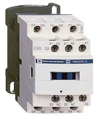 Schneider Electric - 2NC/3NO, 600 VAC at 50/60 Hz Control Relay - 17 V - Industrial Tool & Supply