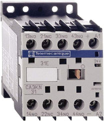 Schneider Electric - 3NO/NC, 12 VDC Control Relay - 17 V - Industrial Tool & Supply