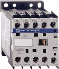 Schneider Electric - 2NC/2NO, 48 VDC Control Relay - 17 V - Industrial Tool & Supply
