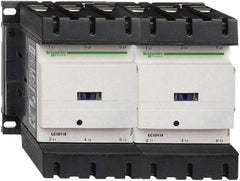 Schneider Electric - 3 Pole, 120 Coil VAC at 50/60 Hz, 150 Amp at 440 VAC, Reversible IEC Contactor - 3 Phase hp: 100 at 460/480 VAC, 125 at 575/600 VAC, 40 at 200/208 VAC, 50 at 230/240 VAC - Industrial Tool & Supply