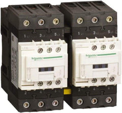 Schneider Electric - 3 Pole, 24 Coil VDC, 65 Amp at 440 VAC, Reversible IEC Contactor - 1 Phase hp: 10 at 230/240 VAC, 5 at 115 VAC, 3 Phase hp: 20 at 200/208 VAC, 20 at 230/240 VAC, 40 at 460/480 VAC, 50 at 575/600 VAC - Industrial Tool & Supply