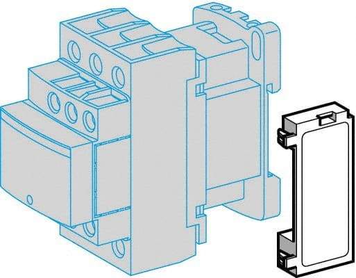 Schneider Electric - Contactor Suppressor Module - For Use with 3 Pole LC1D80-D150 Contactor and TeSys D - Industrial Tool & Supply