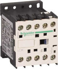Schneider Electric - 3 Pole, 480 Coil VAC at 50/60 Hz, 6 Amp at 440 VAC, Nonreversible IEC Contactor - BS 5424, CSA, IEC 60947, NF C 63-110, RoHS Compliant, UL Listed, VDE 0660 - Industrial Tool & Supply
