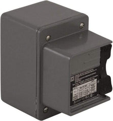 Square D - 3 Poles, 30 Amp, NEMA, Enclosed Toggle Manual Motor Starter - 1 hp at 90 VDC, 10 hp at 460 VAC, 10 hp at 575 VAC, 1-1/2 hp at 230 VDC, 2 hp at 115 VAC, 2 hp at 115 VDC & 7-1/2 hp at 230 VAC, CE, CSA, NEMA 4 & UL Listed - Industrial Tool & Supply