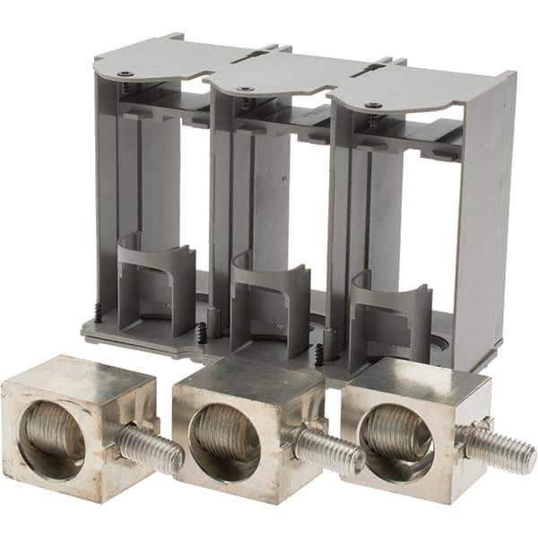 Square D - 400 Amp Circuit Breaker Lug Kit - 2 Stranded (Aluminum), 2 Stranded (Copper) AWG, Use with Circuit Breakers - Industrial Tool & Supply