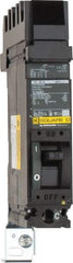 Square D - 20 Amp, 125 VDC, 277 VAC, 1 Pole, Plug On Molded Case Circuit Breaker - Thermal Magnetic Trip, 12-4 (Aluminum), 14-4 (Copper) AWG, 4.16 Inch Deep x 6 Inch High x 1-1/2 Inch Long - Industrial Tool & Supply