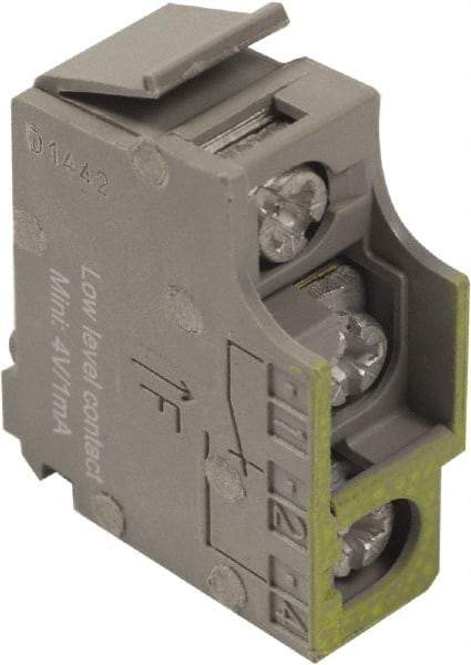 Square D - Circuit Breaker Auxiliary Switch - Use with Circuit Breaker - Industrial Tool & Supply