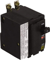 Square D - 20 Amp, 240 VAC, 2 Pole, Bolt On Miniature Circuit Breaker - 14-8 AWG - Industrial Tool & Supply