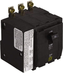 Square D - 50 Amp, 240 VAC, 3 Pole, Bolt On Miniature Circuit Breaker - 8-2 AWG - Industrial Tool & Supply
