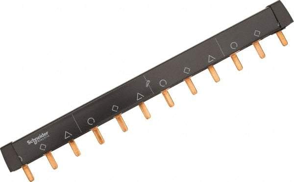 Square D - 100 Amp Circuit Breaker Combination Busbar - 415 VAC Control Voltage, Use with C60 Circuit Breakers - Industrial Tool & Supply