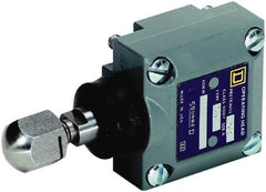Square D - DPDT, 2NC/2NO, 600 Volt Screw Terminal, Plunger Actuator, General Purpose Limit Switch - 1, 2, 4, 6, 12, 13, 6P NEMA Rating, IP67 IPR Rating - Industrial Tool & Supply