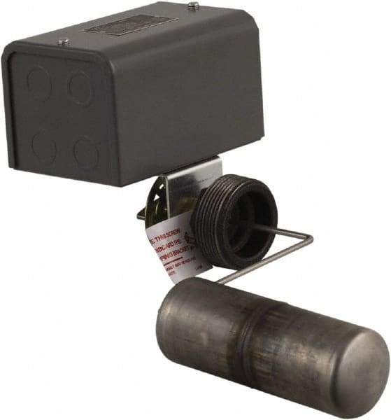 Square D - 1 NEMA Rated, DPST-DB, Float Switch Pressure and Level Switch - 575 VAC, Line-Load-Load-Line Terminal - Industrial Tool & Supply