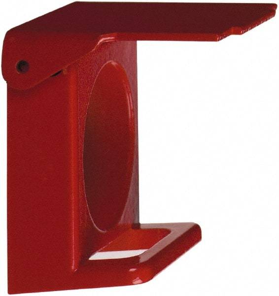 Schneider Electric - Flush Pushbutton Switch Padlock Flap - Red - Industrial Tool & Supply