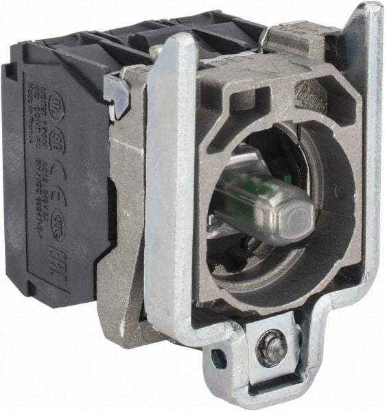Schneider Electric - 24 V Blue Lens LED Indicating Light - Screw Clamp Connector, Vibration Resistant - Industrial Tool & Supply