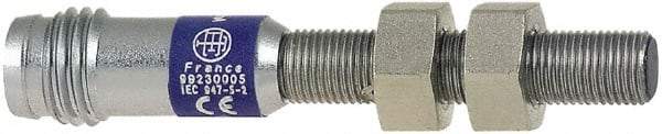 Telemecanique Sensors - PNP, NC, 0.8mm Detection, Cylinder, Inductive Proximity Sensor - 3 Wires, IP67, 5 to 24 VDC, M5x0.5 Thread, 41mm Long - Industrial Tool & Supply