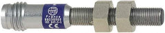 Telemecanique Sensors - PNP, 0.8mm Detection, Cylinder, Inductive Proximity Sensor - 3 Wires, IP67, 5 to 24 VDC, M5x0.5 Thread, 41mm Long - Industrial Tool & Supply