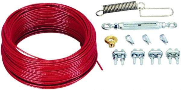 Telemecanique Sensors - 50-1/2m Long, 3.20mm Diameter, Limit Switch Mounting Kit - For Use with XY2CB - Industrial Tool & Supply