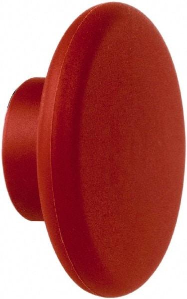 Schneider Electric - Extended Mushroom Head Pushbutton Switch Knob - Red, Nonilluminated - Industrial Tool & Supply