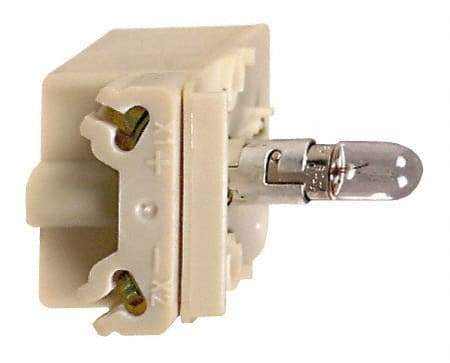 Schneider Electric - 120 VAC, 120 VDC Green Lens LED Light Module - Industrial Tool & Supply