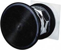 Schneider Electric - 30mm Mount Hole, Extended Straight, Pushbutton Switch Only - Black Pushbutton, Momentary (MO) - Industrial Tool & Supply