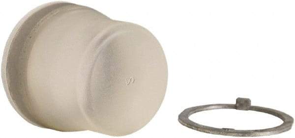 Schneider Electric - Pushbutton Switch Boot - Clear, Round Button, Illuminated - Industrial Tool & Supply