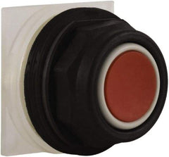 Schneider Electric - 30mm Mount Hole, Extended Straight, Pushbutton Switch Only - Red Pushbutton, Momentary (MO) - Industrial Tool & Supply