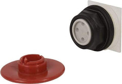 Schneider Electric - 30mm Mount Hole, Extended Straight, Pushbutton Switch Only - Red Pushbutton, Momentary (MO) - Industrial Tool & Supply