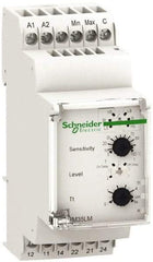 Schneider Electric - 2NO/2NC, 24-240 VAC/DC Control Relay - DIN Rail Mount - Industrial Tool & Supply
