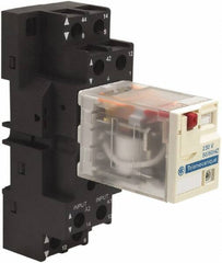 Schneider Electric - 3,750 VA Power Rating, Electromechanical Plug-in General Purpose Relay - 15 Amp at 250 VAC & 28 VDC, 2CO, 230 VAC - Industrial Tool & Supply