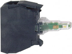 Schneider Electric - White Lens LED Indicating Light - Industrial Tool & Supply